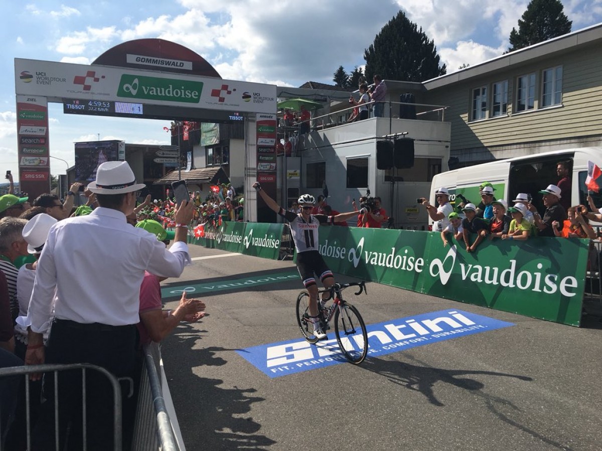 Giro di Svizzera, Andersen vince a Gommiswald. Porte allunga
