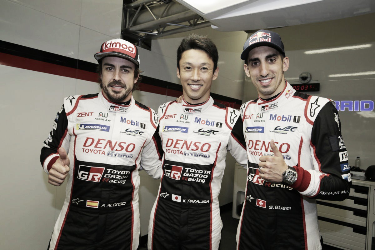 Alonso, tras conseguir la pole en Le Mans: “Especialmente, enhorabuena a Kazuki”