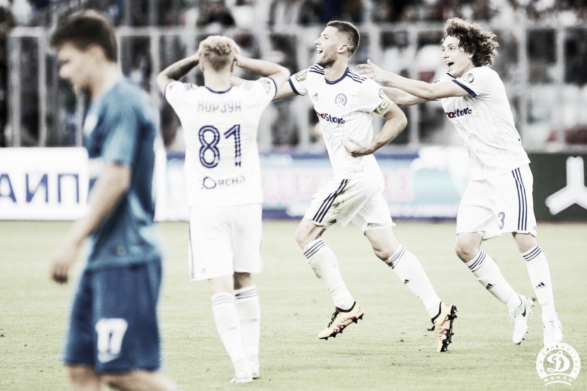 Dínamo Minsk atropela Zenit e coloca um pé nos playoffs da Europa League Dínamo Minsk atropela Zenit e coloca um pé nos playoffs da Europa League