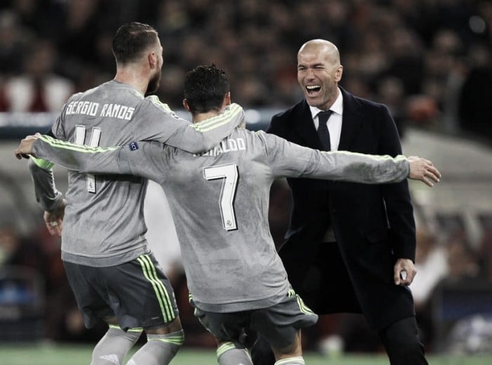 Il Real espugna l'Olimpico 0-2, Zidane: "Non solo Cristiano, tutta la squadra ha giocato alla grande"