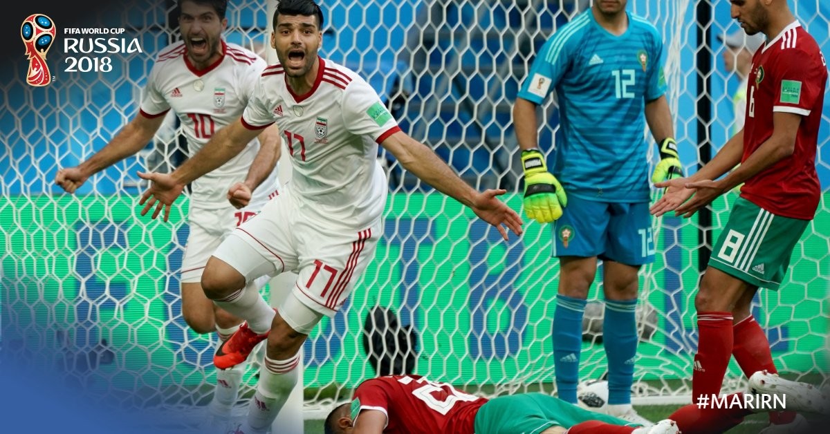 Mondiale Russia 2018 - L'Iran soffre ma sorprende tutti! Marocco battuto 1-0