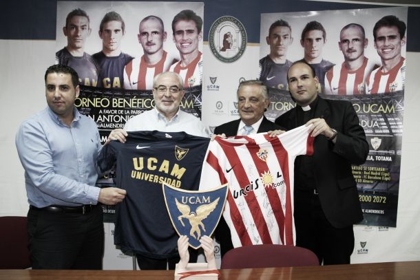 UCAM CF y UD Almería jugarán a beneficio de la parroquia de San Antonio