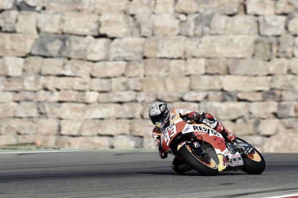 MotoGP, Aragón: Márquez al comando nel terzo turno di libere