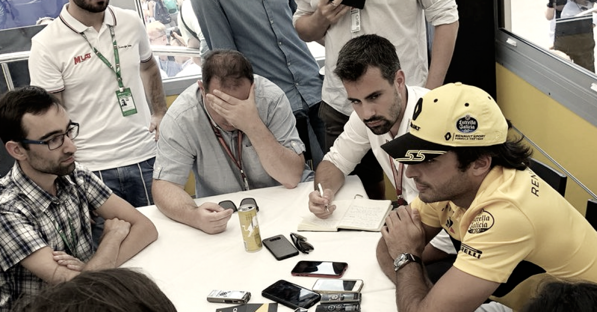 Sainz: “Dependo de lo que quieran hacer Red Bull y Ricciardo”