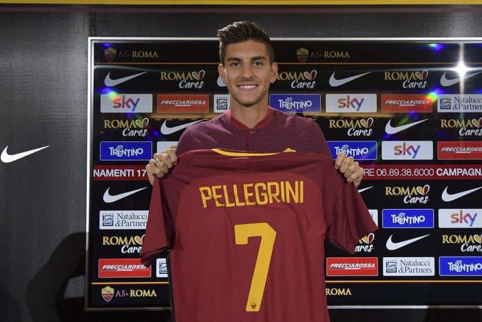 Roma, si presenta Pellegrini