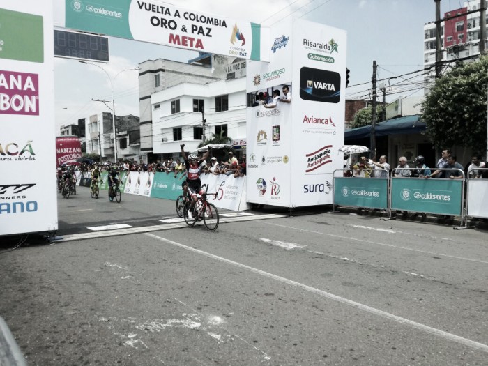 Nelson Soto gana la tercera etapa de la Vuelta a Colombia