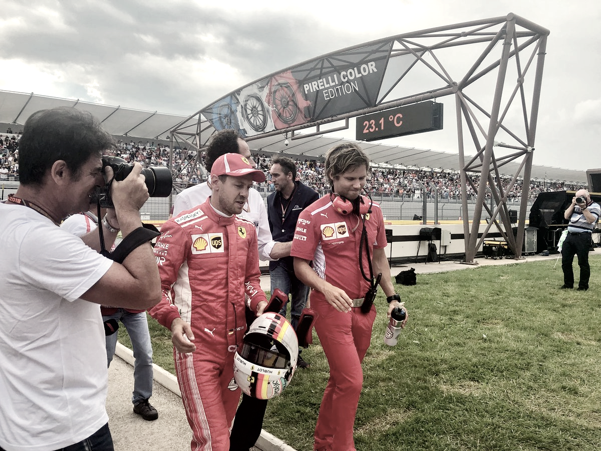 Vettel: "Fue mi error y arruiné la carrera de Bottas"
