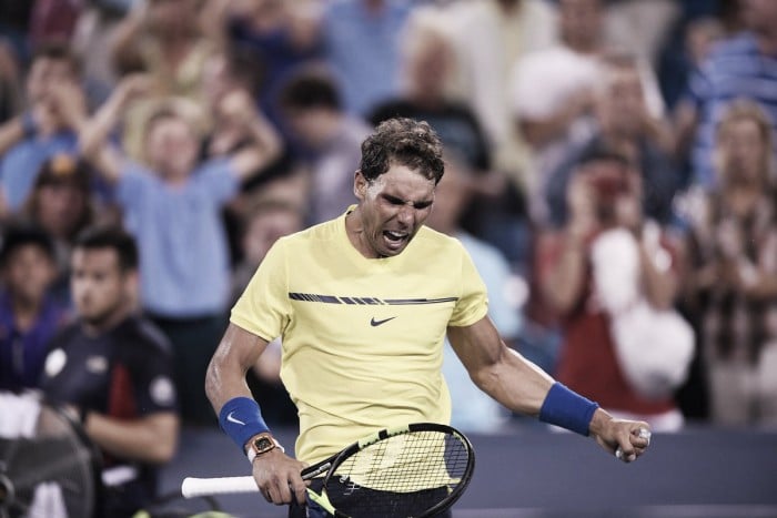 ATP Cincinnati - Nadal parte in sordina, poi ingrana; eliminato Ramos