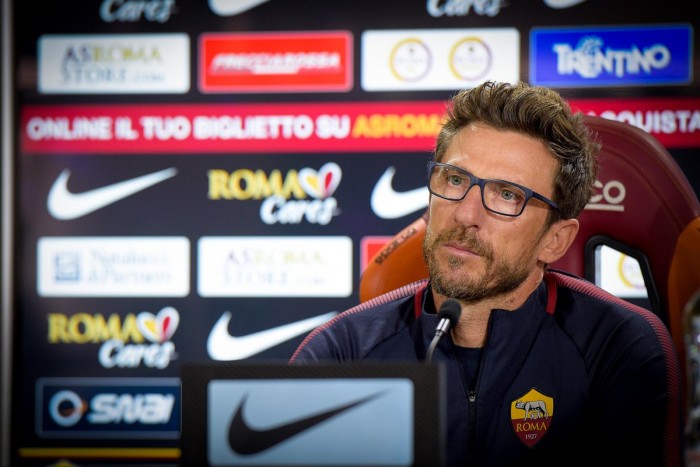 Di Francesco: "Dzeko potrebbe riposare contro il Bologna"