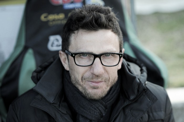 Di Francesco: "Al Sassuolo ho un contratto e sto bene, il resto sono solo chiacchiere"