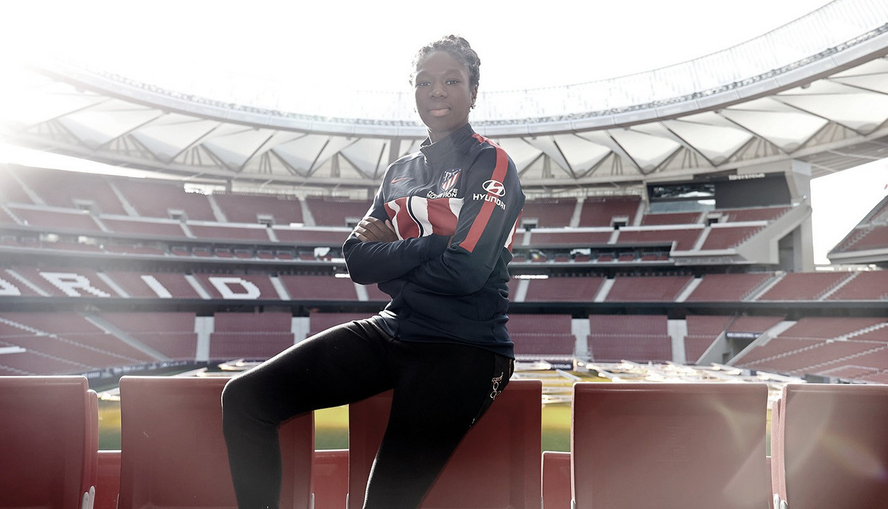 Aminata Diallo, nueva jugadora del Atlético de Madrid 