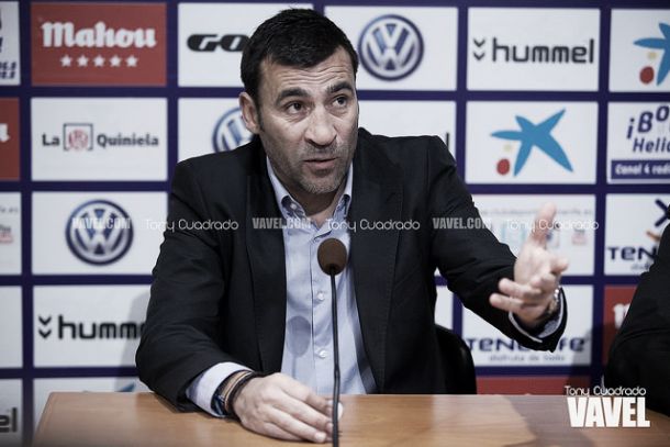 Raúl Agné: "He visto la posibilidad de ganar los tres puntos"