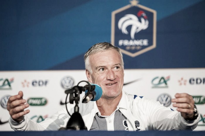 Didier Deschamps: "Tengo una idea para el principio del partido y otra durante"