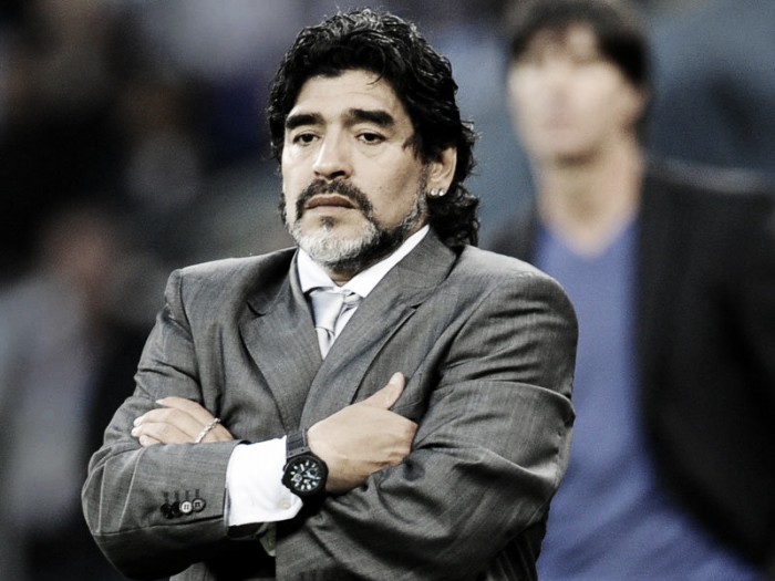 Diego Maradona:"A mi Sampaoli me falseó"