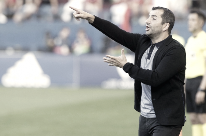 Diego Martínez: "Me quedo con la actitud del equipo"