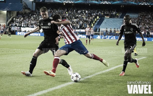 El Atlético de Madrid deja escapar vivo al Chelsea del Calderón