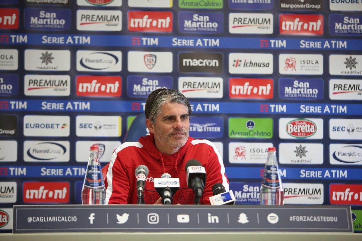 Cagliari, senti Lopez: "Oggi risultato importante, è stato importante l'apporto dei tifosi"