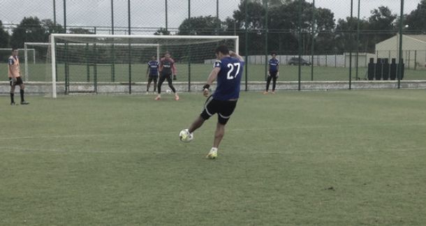 Diego Souza volta aos treinos no Sport após se recuperar de lesão muscular