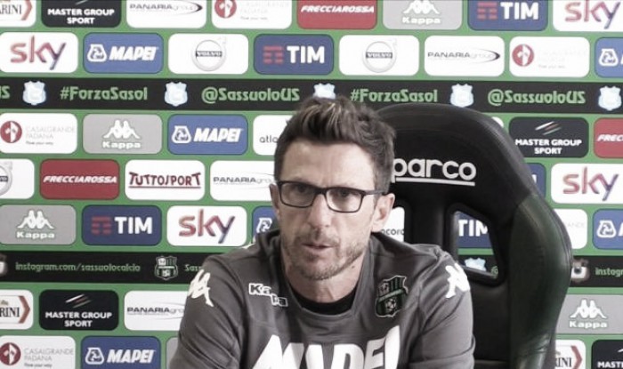 Sassuolo, parla Di Francesco: "Berardi può giocare dall'inizio"