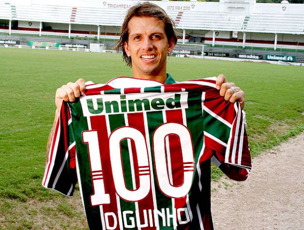 Diguinho atinge marca de 100 vitórias pelo Fluminense