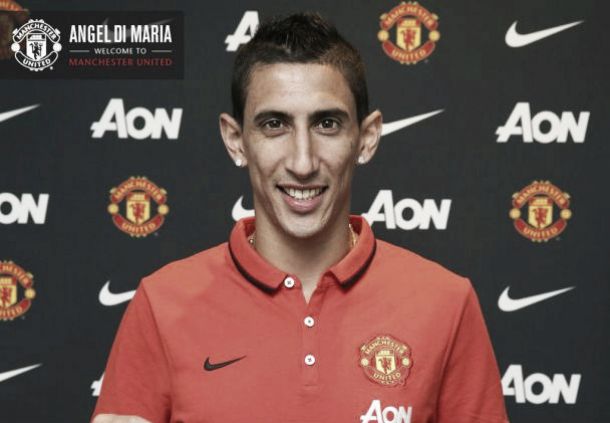 Di Maria joins Manchester United for British transfer record fee