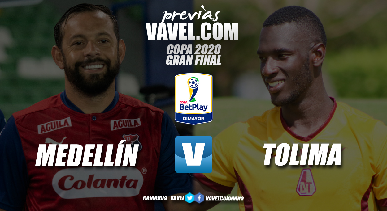 Previa Independiente Medellín vs Deportes Tolima: duelo por un nuevo título de Copa Colombia