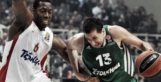 Panathinaikos vence dérbi grego, Huertas comanda vitória do Barça e grupo E da Euroliga pega fogo Panathinaikos vence dérbi grego, Huertas comanda vitória do Barça e grupo E da Euroliga pega fogo