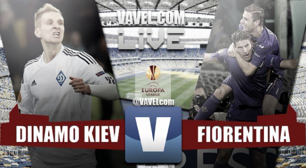 Resultado Dinamo Kiev - Fiorentina en la Europa League 2015 (1-1)