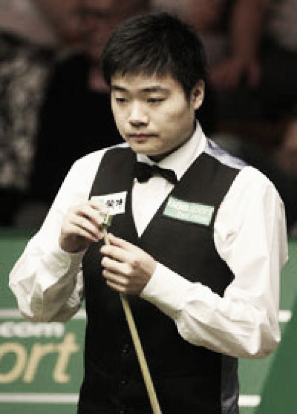 Ding secures last sixteen place