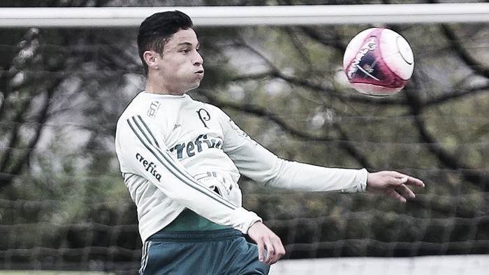 Diogo Barbosa inicia transição física em reapresentação do Palmeiras