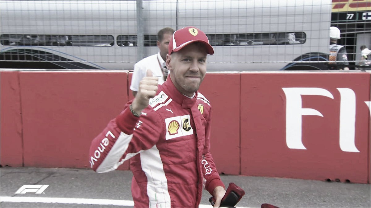 Vettel saldrá desde la pole en casa, Hamilton con problemas