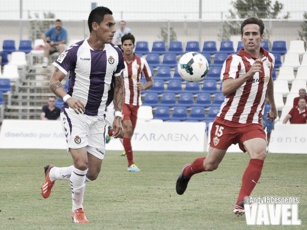 Resultado Almería - Real Valladolid en la Liga BBVA 2014 (1-0)