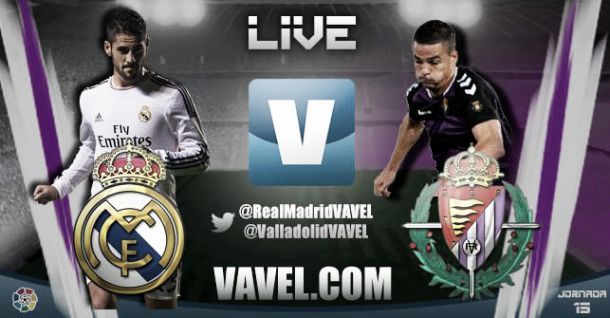 Live Real Madrid - Valladolid in Liga spagnola