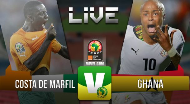 Finale CAN 2015 : Revivez le live du match Côte d'Ivoire - Ghana