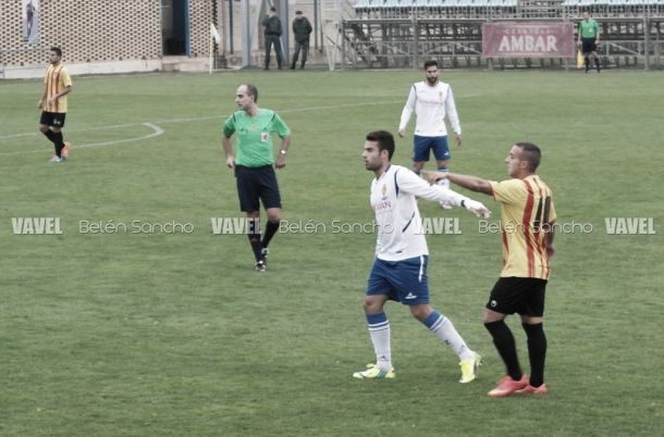 Resultado Real Zaragoza B vs Hércules en Segunda División B 2014/2015 (0-1)