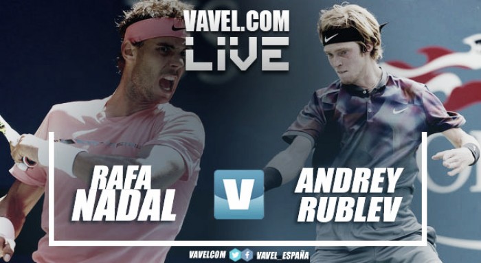 Nadal vs Rublev (2-0) Live Stream Updates and Score in Nitto ATP Finals 