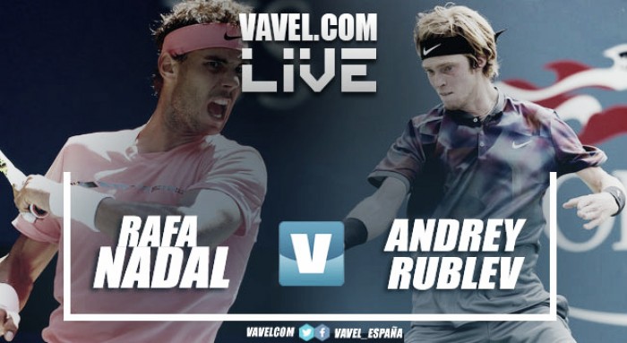 Partido Nadal vs Rublev en vivo y en directo online en US Open 2017