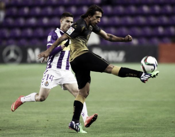 Resultado Elche - Real Valladolid en la Copa del Rey 2015 (1-0)