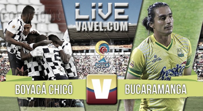 Resultado final: Boyacá Chicó - Atlético Bucaramanga en la Liga Águila 2016-I (1-1)