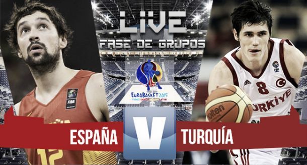 Live Spagna - Turchia basket, risultato partita EuroBasket 2015  (104-77)