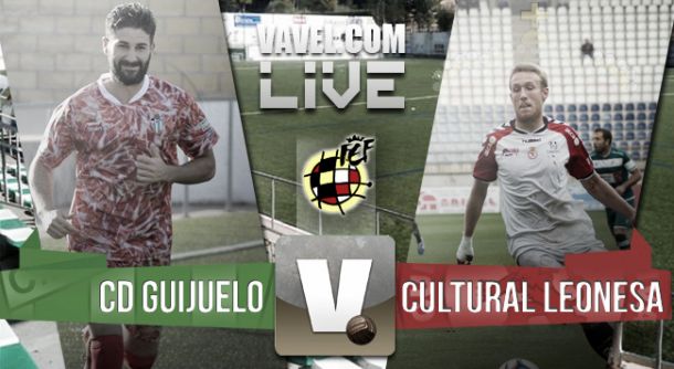 Resultado partido Guijuelo - Cultural Leonesa en Segunda B 2015 (3-1)