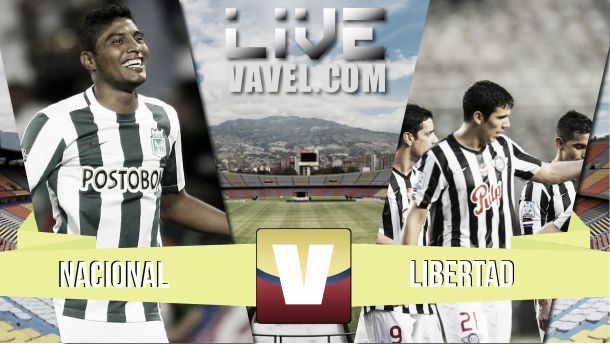 Resultado Atlético Nacional - Libertad en la Copa Libertadores 2015 (4-0) Resultado Atlético Nacional - Libertad en la Copa Libertadores 2015 (4-0)