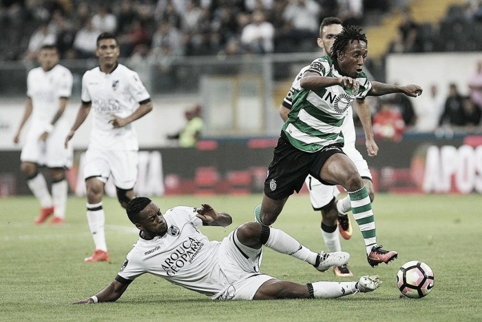 Resumen Sporting CP vs Vitória de Guimarães online, jornada 24, liga NOS. (1-1)