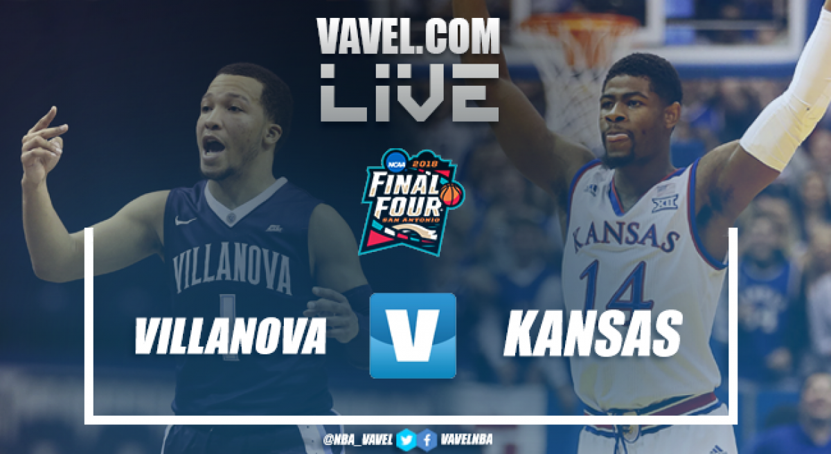 Resumen Villanova vs Kansas en Final Four NCAA 2018