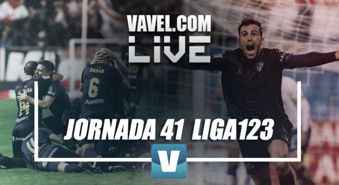 Marcadores de Segunda División jornada 41 en vivo y en directo online