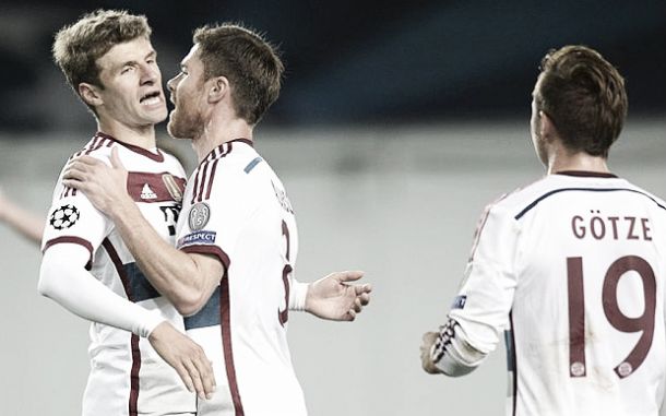 Resultado Olympiacos - Bayern de Múnich en Champions League 2015 (0-3)