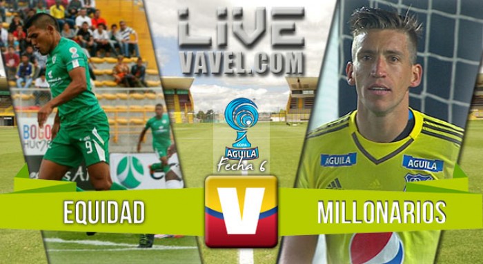Resultado final: La Equidad - Millonarios por Copa Águila 2016 (0-0) Resultado final: La Equidad - Millonarios por Copa Águila 2016 (0-0)