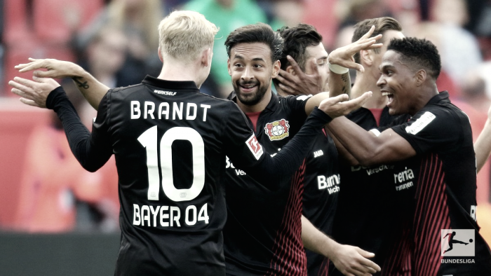 Bundesliga 2017/18 - Il Bayer cala il poker con il Friburgo. Pareggiano Hoffenheim ed Hertha