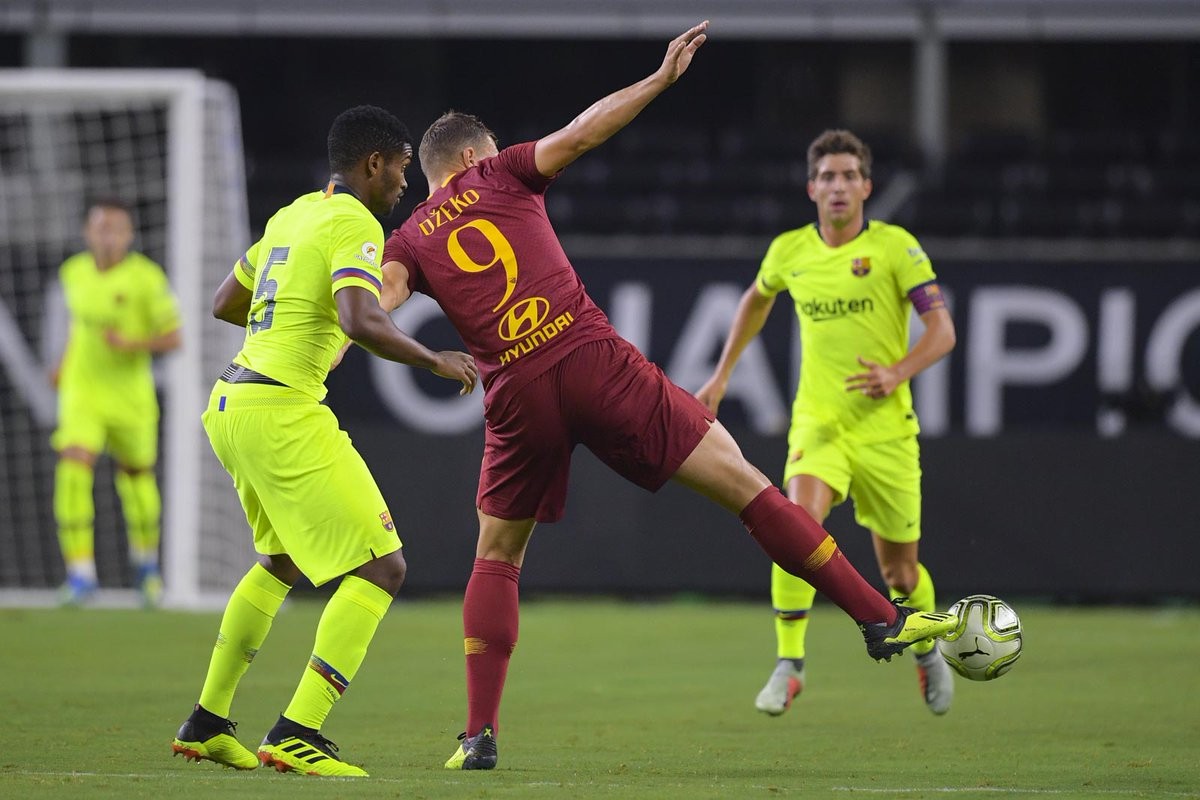 ICC - La Roma batte in rimonta il Barcellona: 4-2