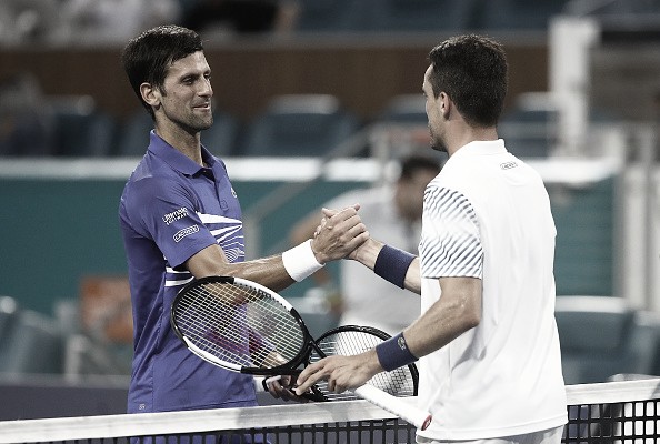 Previa Novak Djokovic - Roberto Bautista: el número uno se examina ante su bestia negra Previa Novak Djokovic - Roberto Bautista: el número uno se examina ante su bestia negra